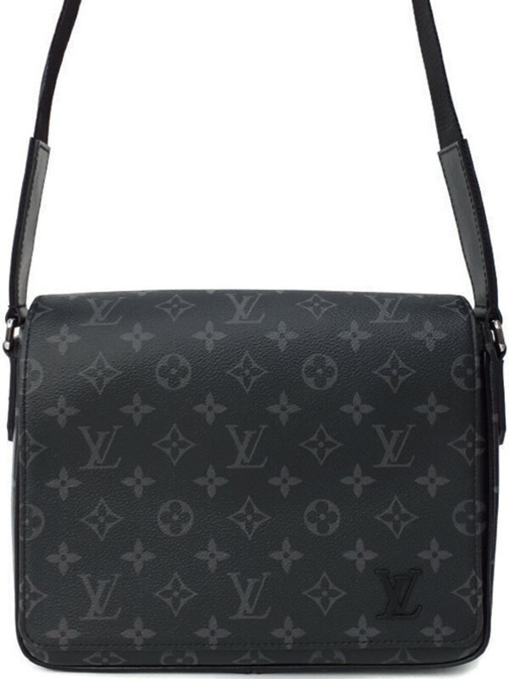 Louis Vuitton Monogram Eclipse Black District Shoulder Bag